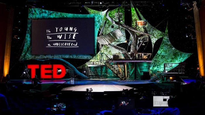 the ted 2013 stage